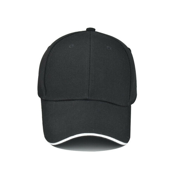 Black Baseball Caps hats Men Women sports Cap Adjustable Summer Hats